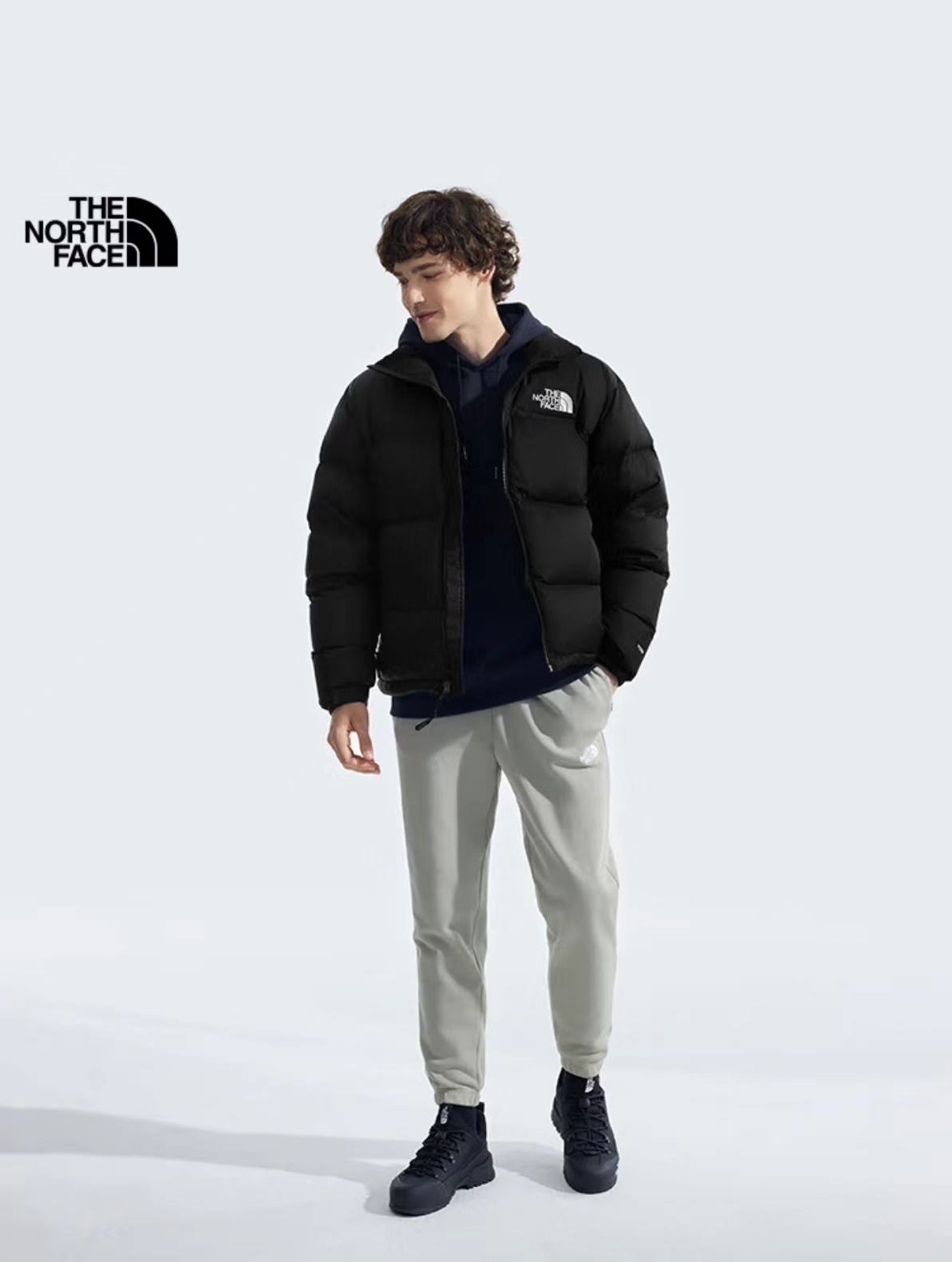 THE NORTH FACE 1996 series FW23 EcoNuptse Jacket stand-up collar windproof can accept down jacket winter men and women alike