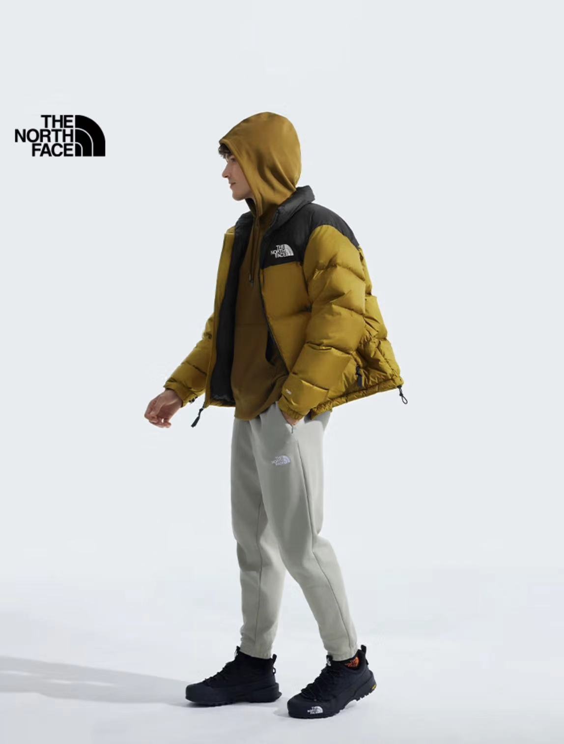 THE NORTH FACE 1996 series FW23 EcoNuptse Jacket stand-up collar windproof can accept down jacket winter men and women alike
