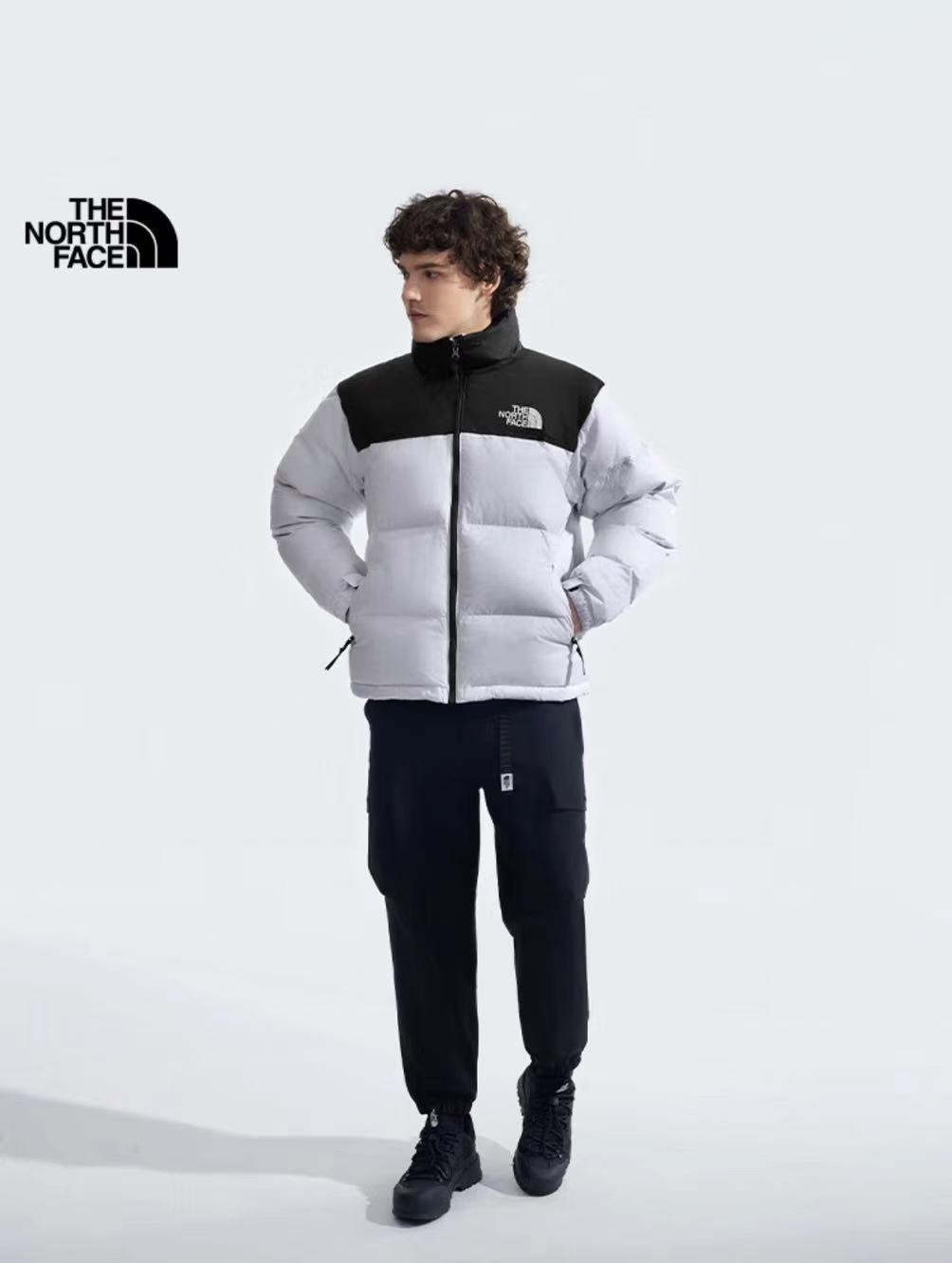 THE NORTH FACE 1996 series FW23 EcoNuptse Jacket stand-up collar windproof can accept down jacket winter men and women alike