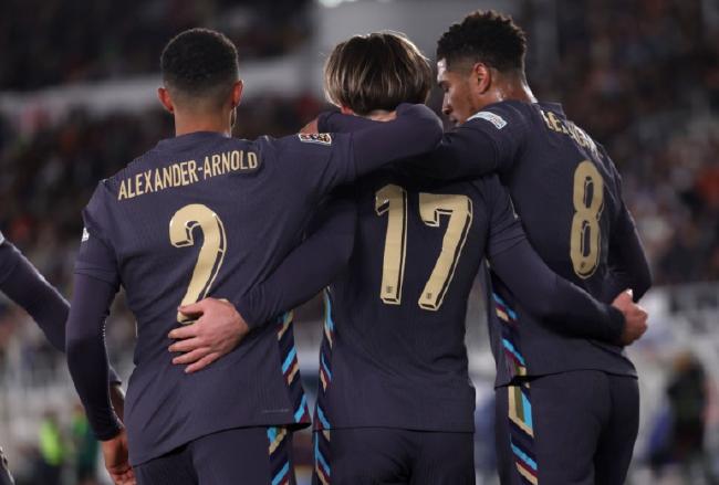 Europa League - Arnold scored Gralish's goal against England 3-1 Finland[weirushui]