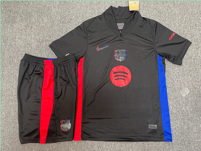 Barca kit 24-25 away long sleeve 9 Levan Pedro Fati Torres 19 Yamal football kit