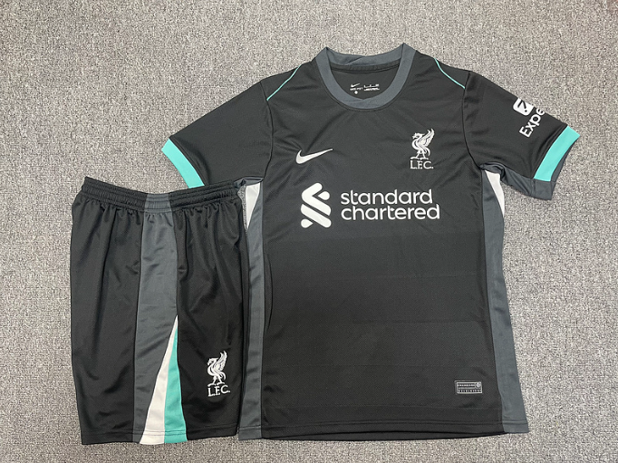Liverpool Away Fans Edition Men's Quick-drying Football kit set comfortable