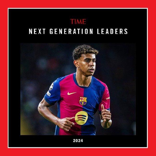 At 17, Yamal was named to Time Magazine's Next Generation of Leaders list[weirushui]