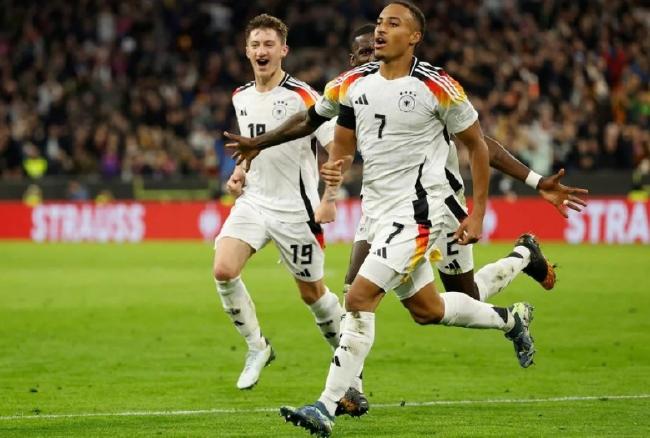Uefa Champions League - Lewelling scored on his debut for Germany in a 1-0 win over Holland[weirushui]