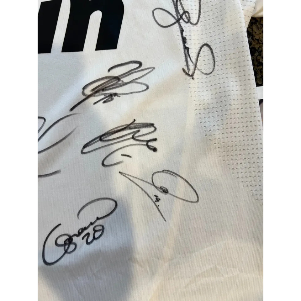 Royal Madrid Signed Jersey200910race Season
