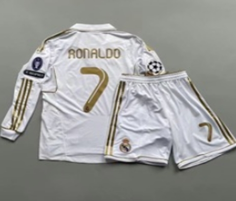 11-12 Real Madrid Long Sleeve Adult Set