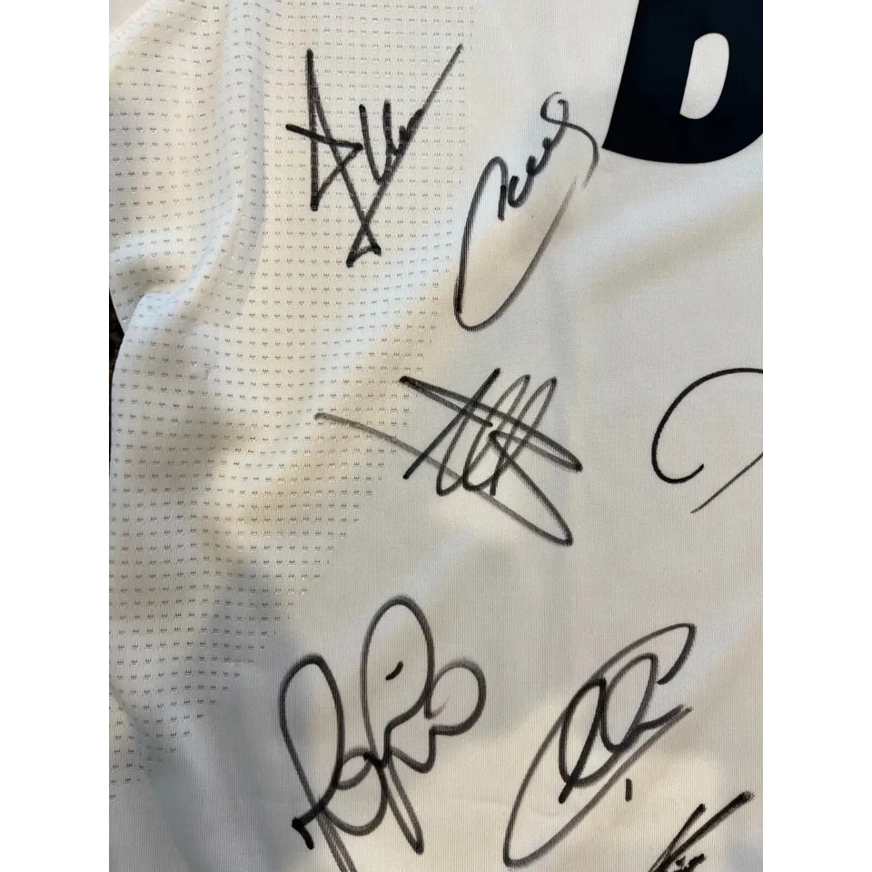 Royal Madrid Signed Jersey200910race Season