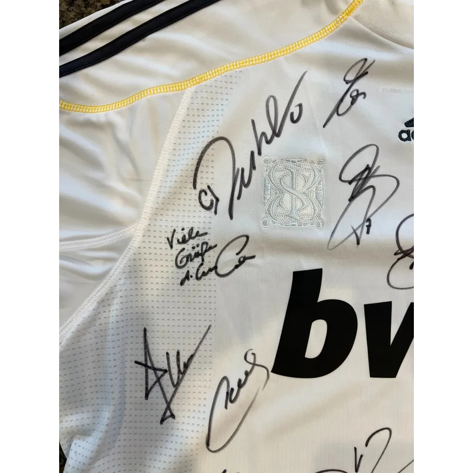 Royal Madrid Signed Jersey200910race Season