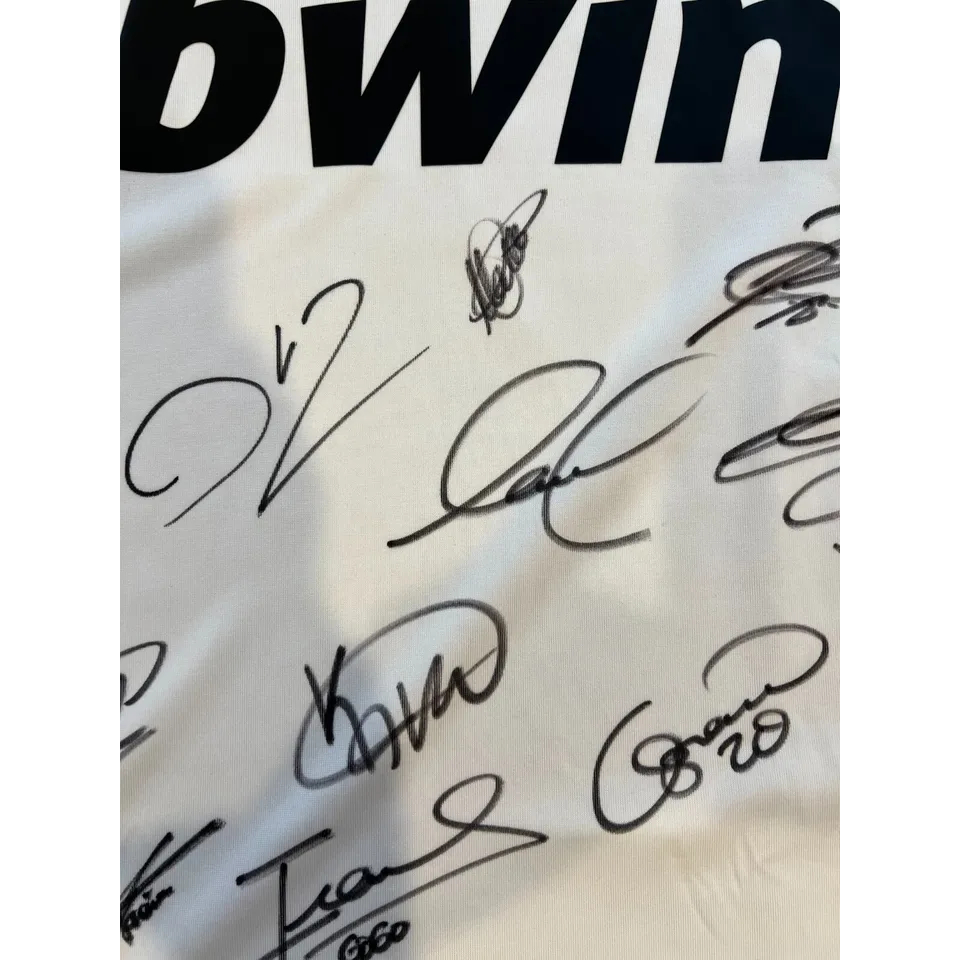 Royal Madrid Signed Jersey200910race Season