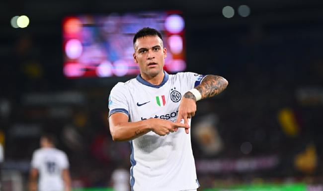 Serie A - Lautaro scores the winner for Inter Milan 1-0 away to Roma[weirushui]