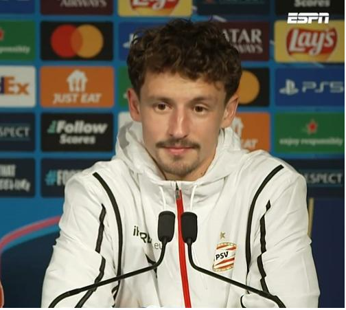 PSV Eindhoven defender: We have a similar style to Paris, I can't find any reason to be afraid of them(danyu)