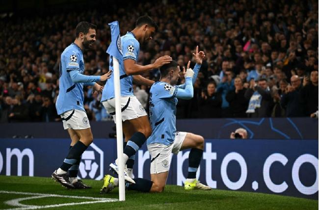 Champions League - Haaland scores twice for Foden as Manchester City beat Prague 5-0[weirushui]