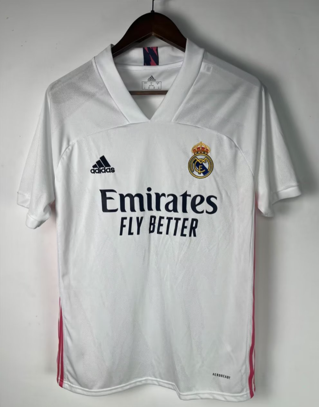 Real Madrid 2021 season home fan version shirt light version short sleeve FM4735 Modric Kroos