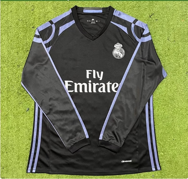 16-17 Real Madrid shirt No.7 away Ronaldo Maramos home football shirt long sleeves