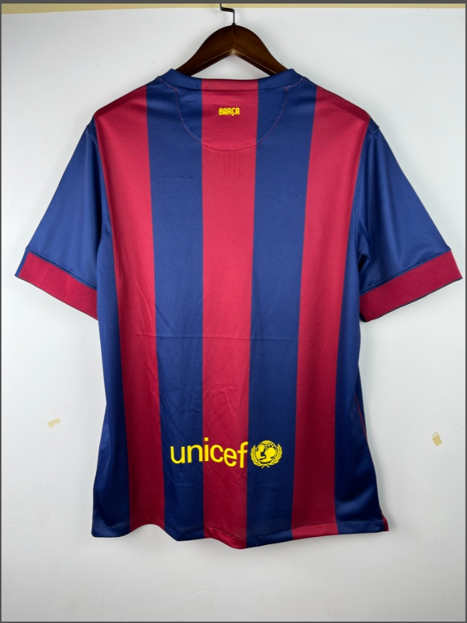 Vintage Barcelona jersey 80-02 season football uniform No. 10 Messi No. 11 Neymar fan version top