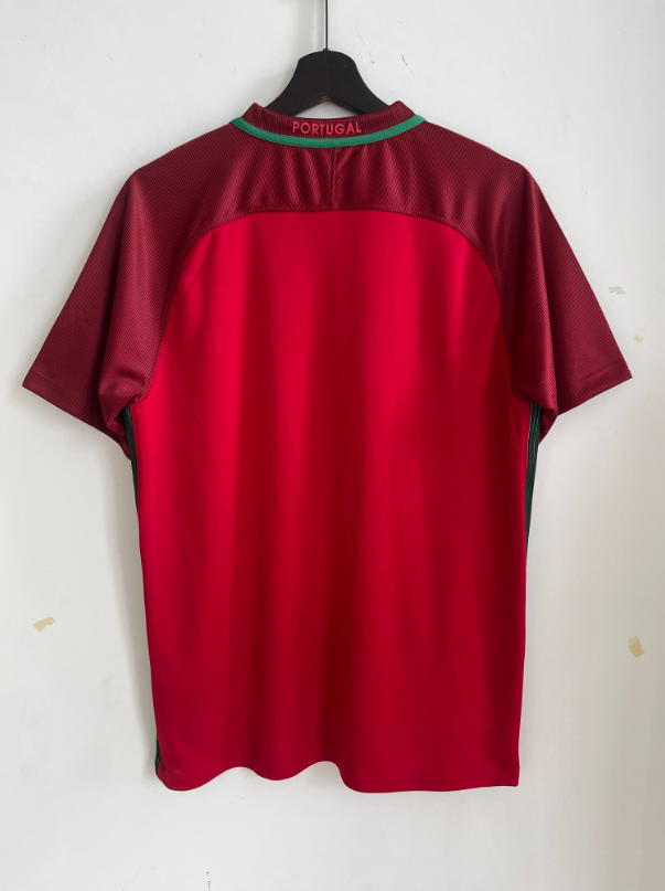 2016 European Cup Portugal home retro version jersey No. 7 C Luo short long sleeve football jersey