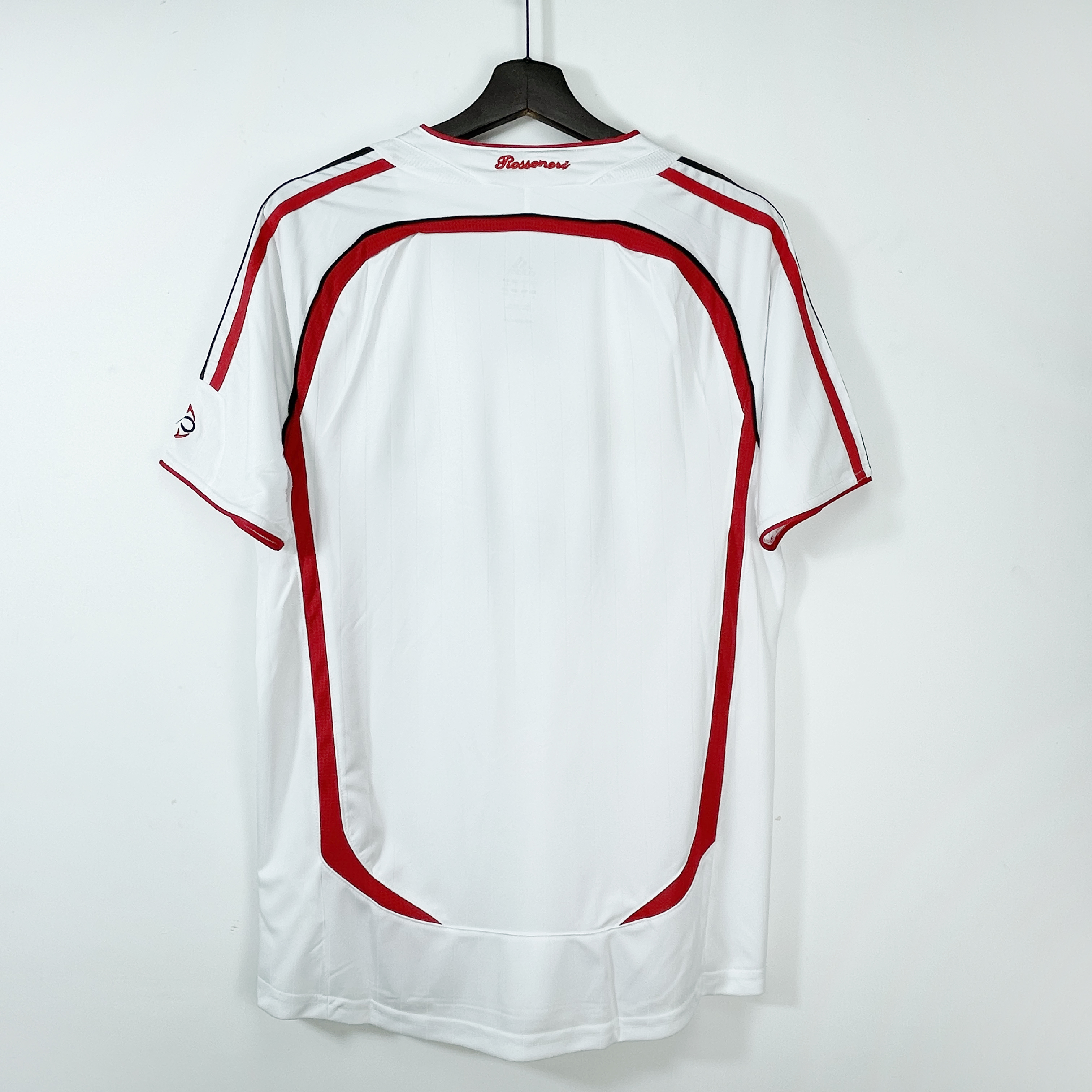 Vintage Milan jersey 06-07AC Champions League Final version of Inzaghi 22 Kaka football kit