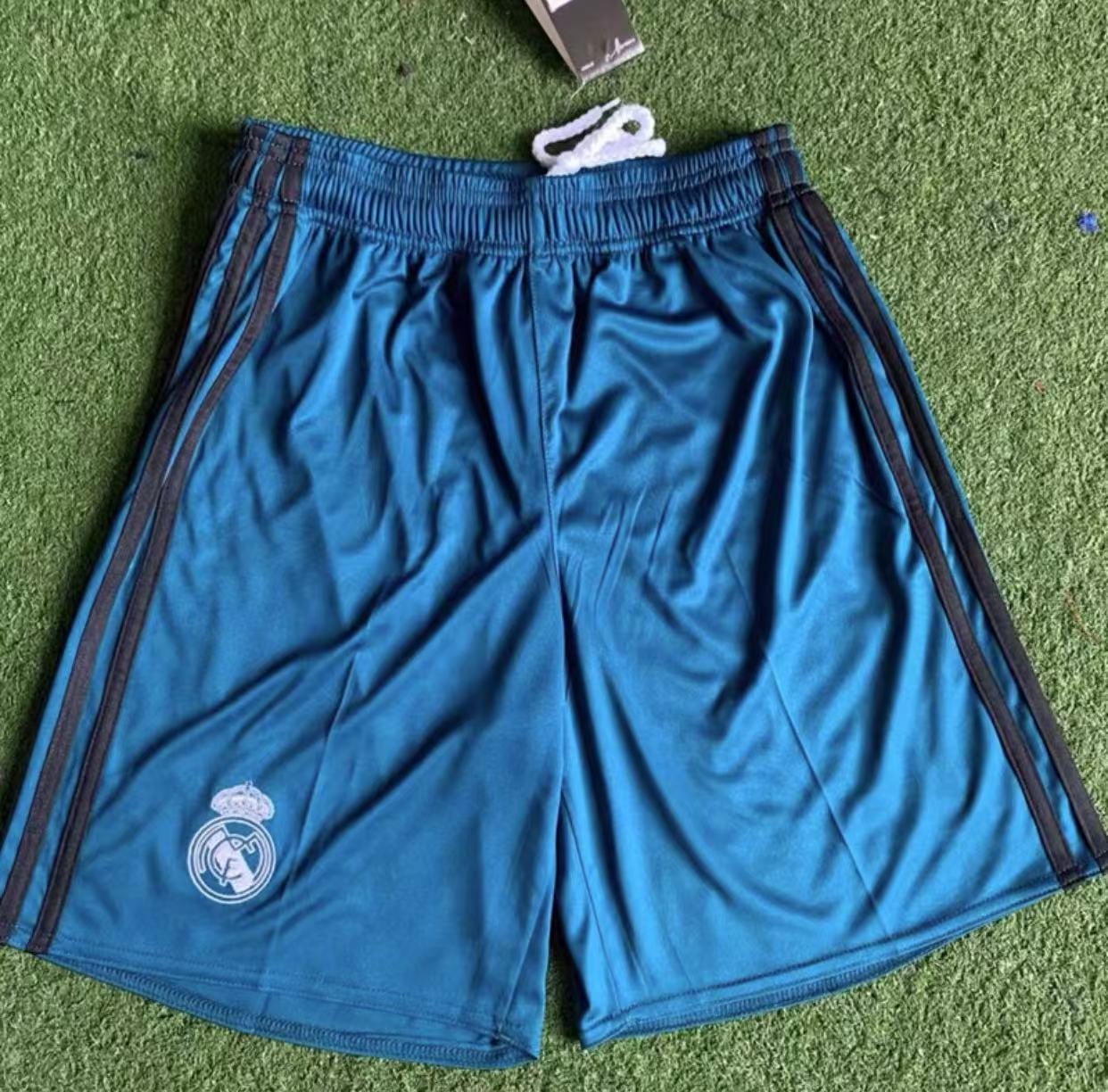 Real Madrid ball pants 00-18 Champions League home second away retro football sports training shorts Cristiano Ronaldo shirt