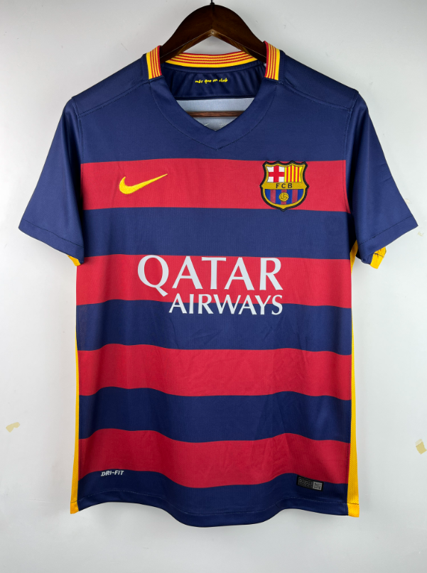 15-16 Barcelona Home fan edition jersey Barcelona 10 Messi 11 Neymar football jersey
