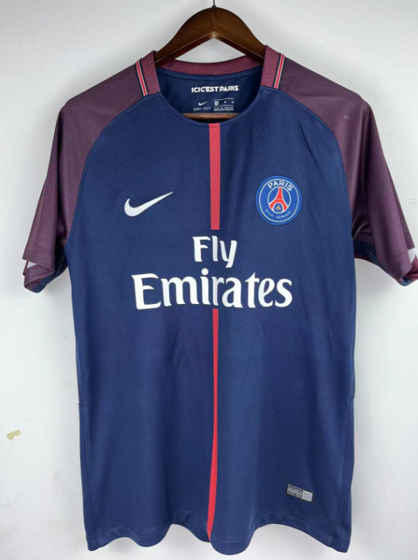 1718 Paris Saint-Germain jersey Home No. 10 Neymar fan version No. 7 Mbappe football jersey