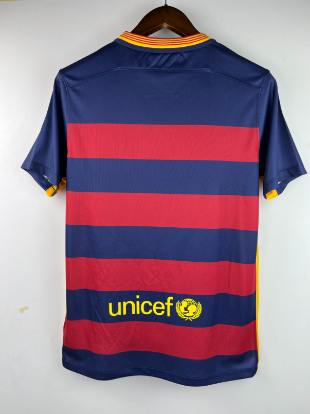 15-16 Barcelona Home fan edition jersey Barcelona 10 Messi 11 Neymar football jersey