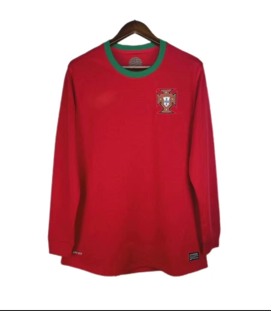 17 Ronaldo 2004 Portugal home and away shirt Number 7 Ronaldo 2024 football shirt long sleeve shirt