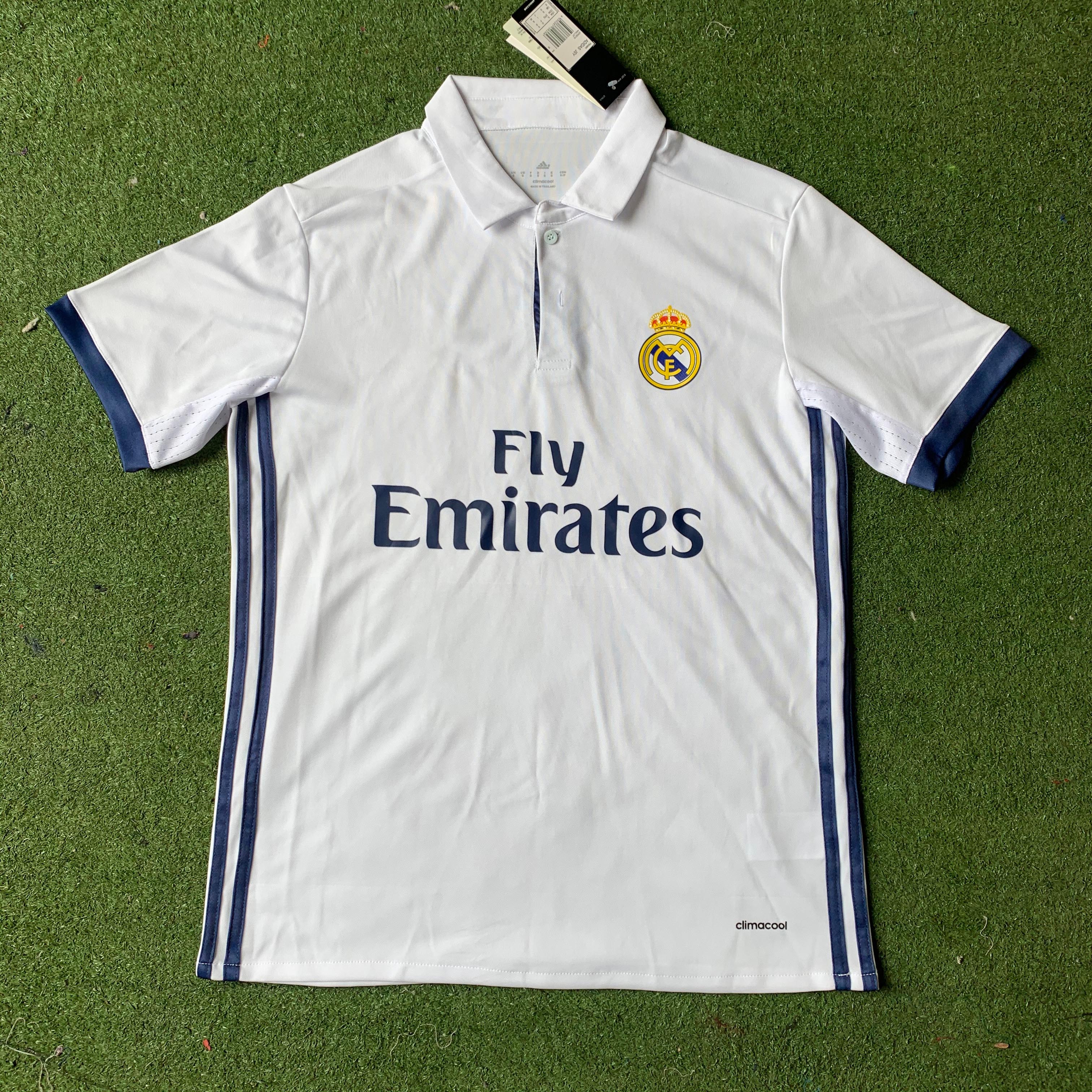 16-17 Real Madrid home and away short sleeve S-2XL
