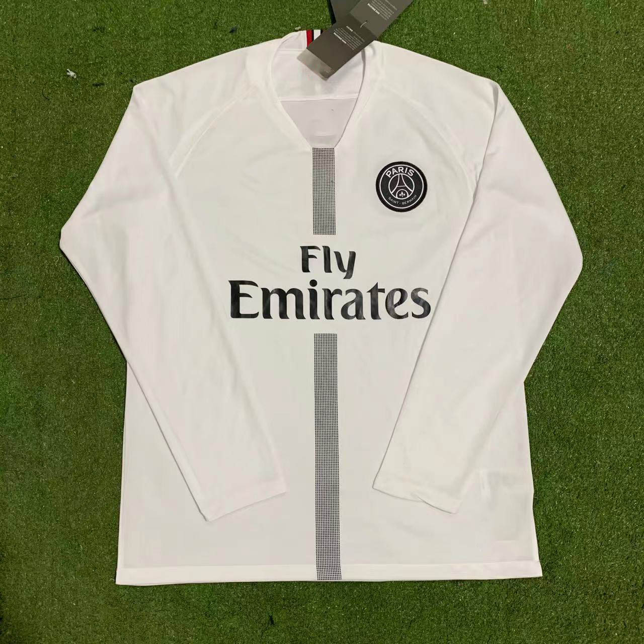 18-19 Paris Saint-Germain black and white long sleeves
