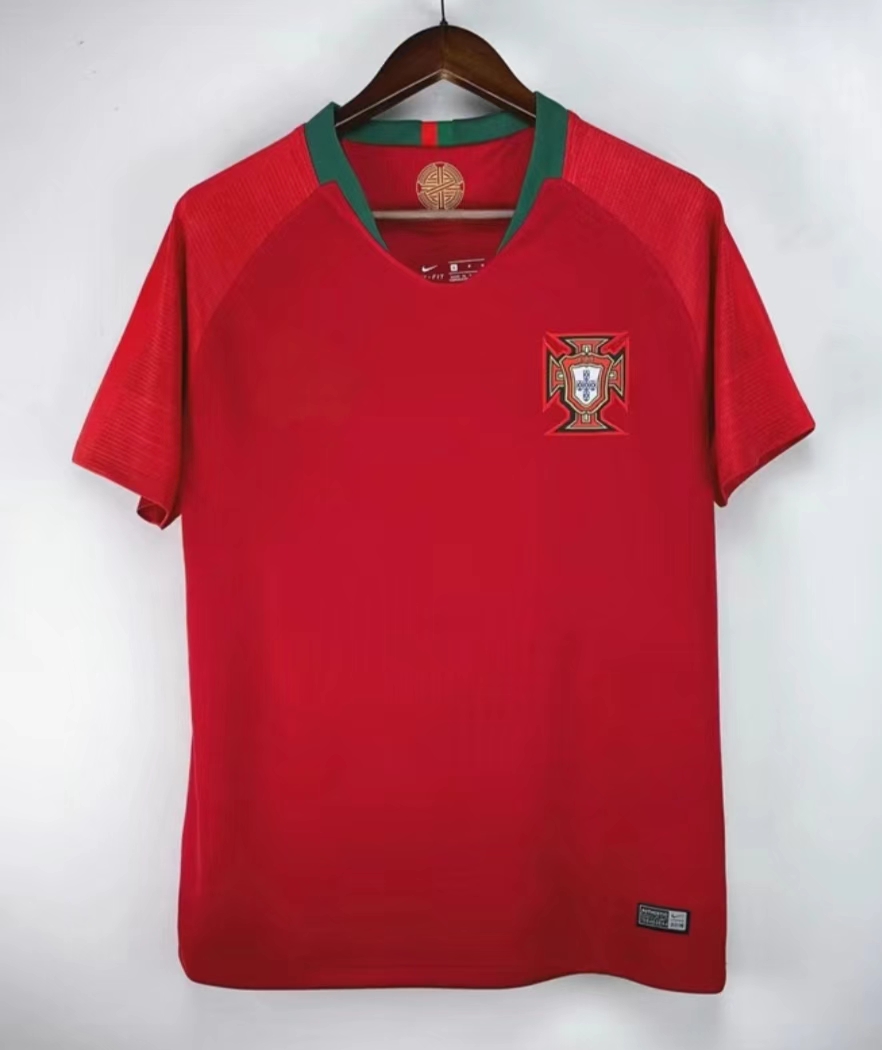 2006 2012 2018 Portugal retro classic football uniform long sleeve nostalgic jersey C Roquaresma