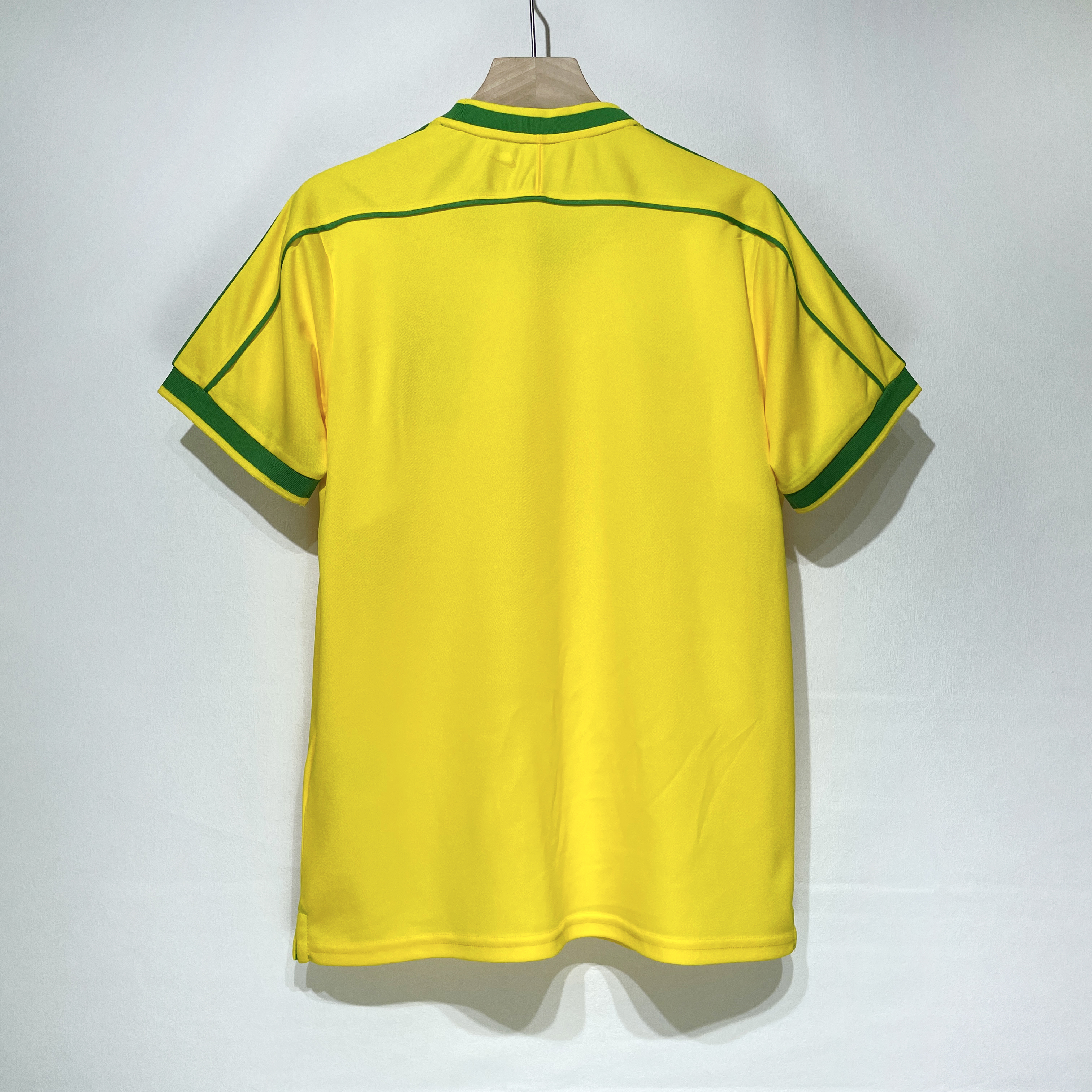 1998 Brazil home shirt No. 9 Ronaldo Gu shirt 1998 Ronaldo Valdo football jersey