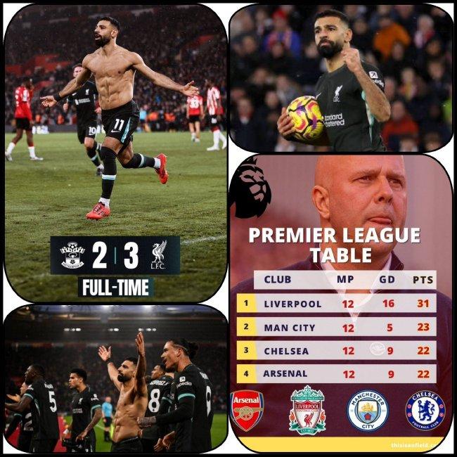 What an advantage! Liverpool lead Manchester City by eight points after 12 rounds of the Premier League[weirushui]