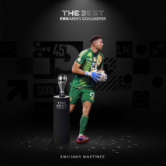 It's official: Big Martin is the FIFA Goalkeeper of the Year 2024[weirushui]