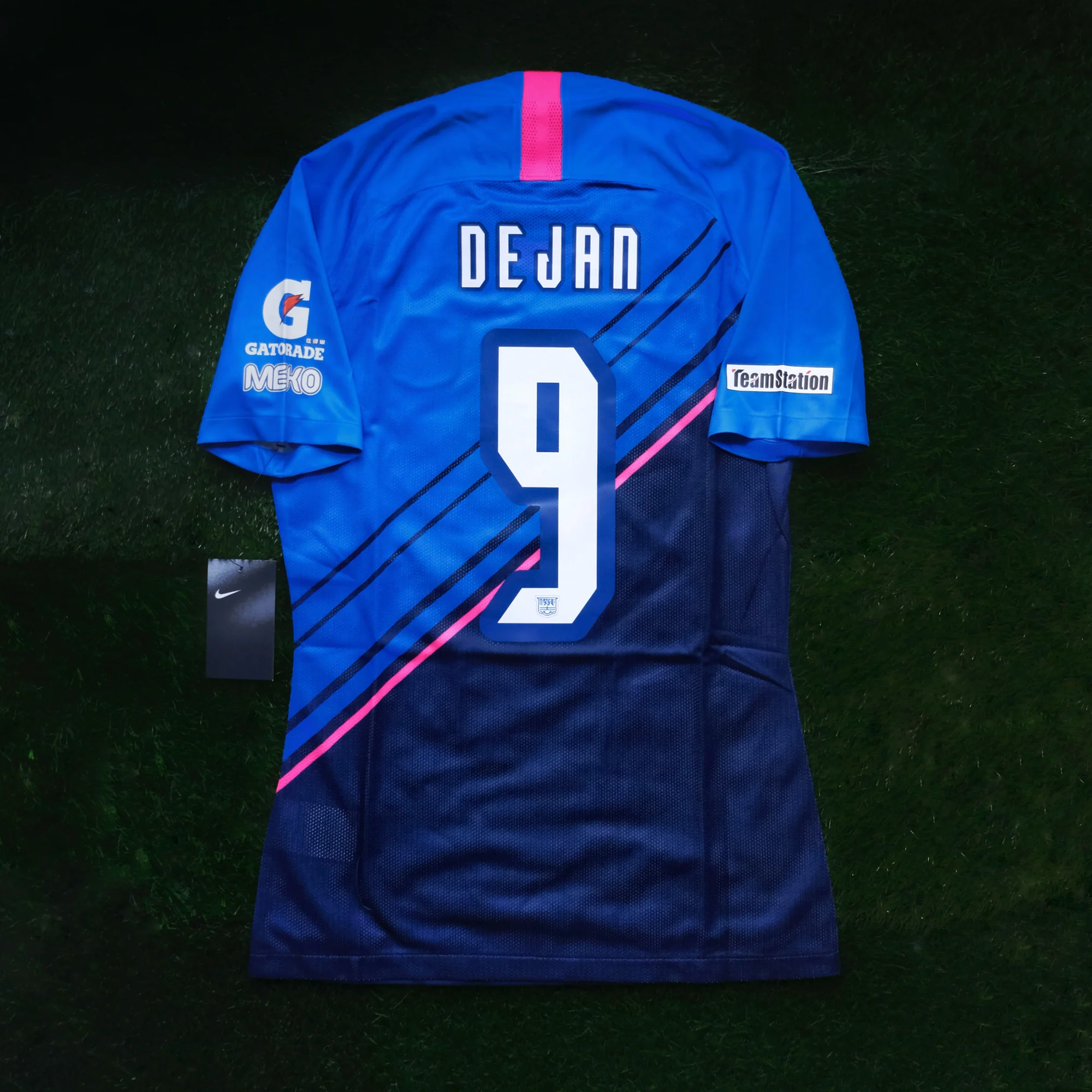 2020/21 Kitchee #9 DEJAN Home Jersey