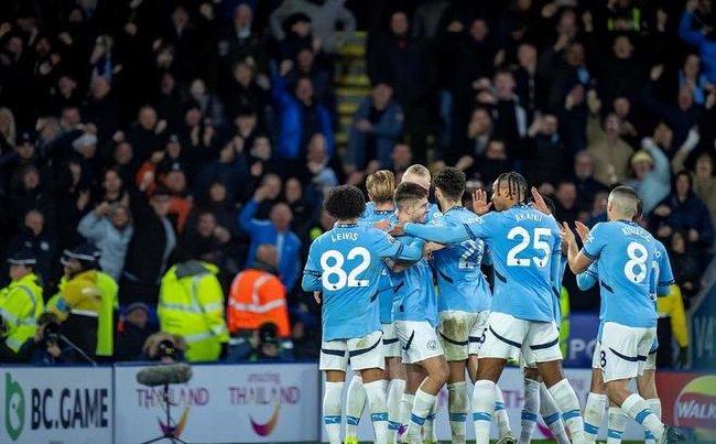Premier League - Haaland breaks through Saverinho's cross for Manchester City 2-0 Leicester City[weirushui]