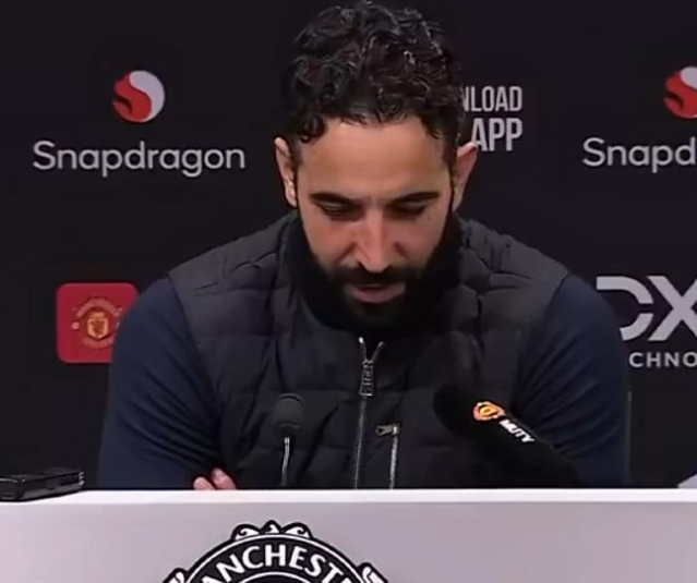 Amorim: We were probably the worst in Manchester United's history(danyu)