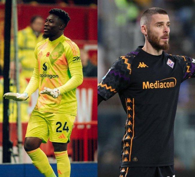 Onana has made 10 mistakes that led to the loss of the ball and De Gea has made 17 in 12 years[WEIRUSHUI]