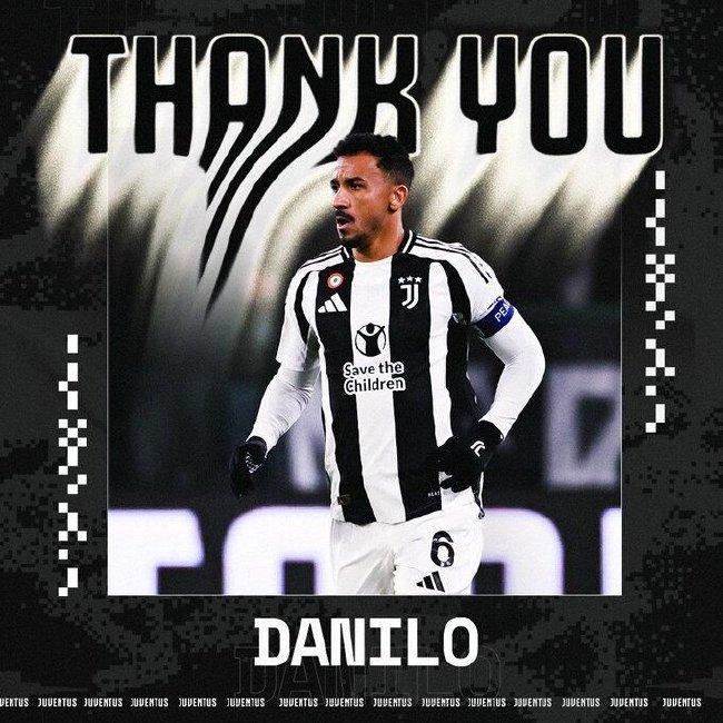 It's official: Juventus have announced the early release of Danilo[weirushui]