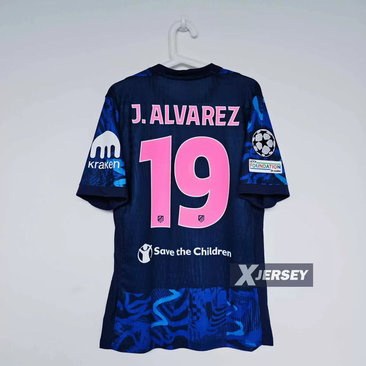 2425 Atletico Madrid Home & Away 2 Away Player Edition Jersey Griezmann Alvarez Football Jersey