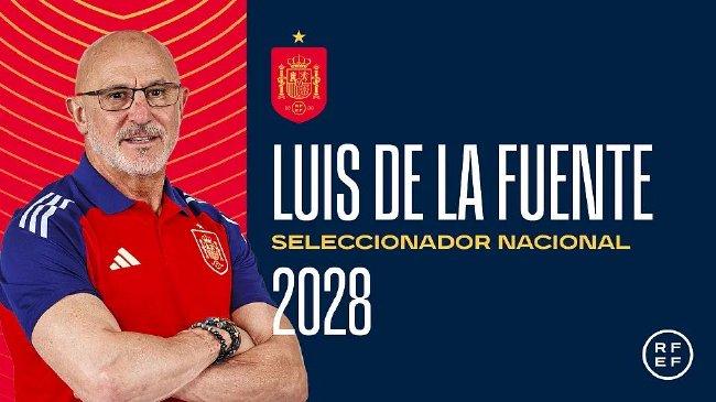 Official: Spain coach De La Fuente has renewed his contract[weirushui]
