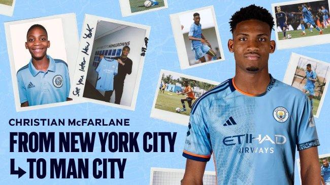 Official: Manchester City sign New York City left-back McFarlane[weirushui]