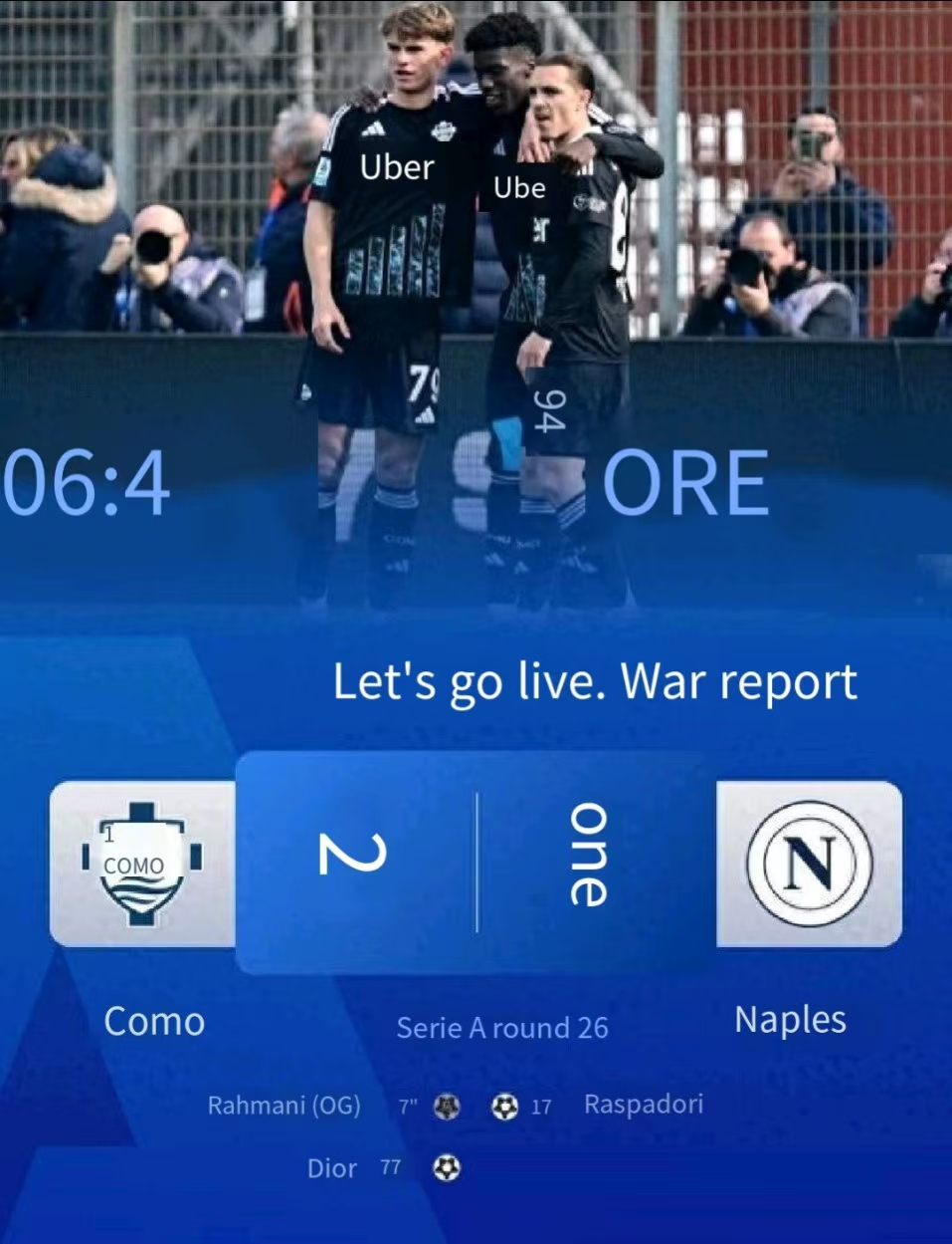 Napoli lost 9 points in 4 rounds of 0 wins, Inter only 2 wins in 5 rounds still summit & next round of the battle of Tianwang Mountain [xueting]