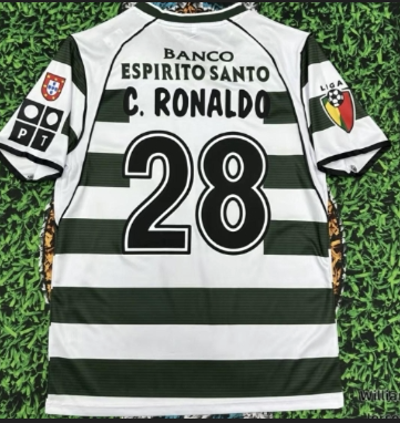 0103 Sporting Lisbon stadium Cristiano Ronaldo jersey
