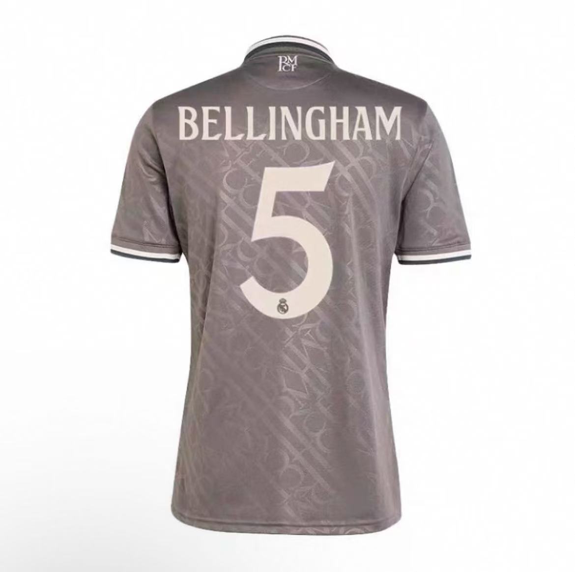 24-25 Away short-sleeved Madrid shirts 5 Bellingham shirts
