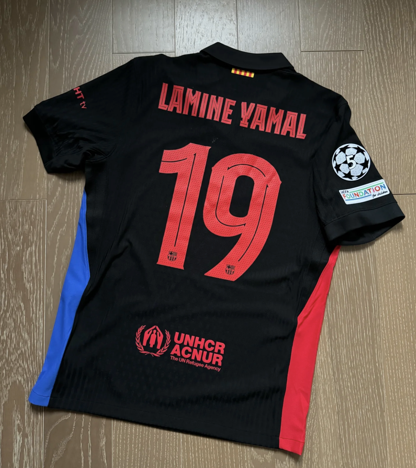 LA LIGA Junior home jersey 2425 FC Barcelona