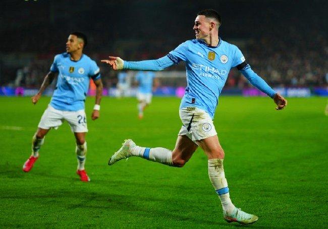 Foden's form has recovered in the last four rounds and made seven goals, which is the strength of the Premier League MVP[yuyi]