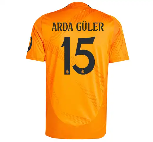 2425 Men's fans' home jersey - Orange ARDA GULER No.15