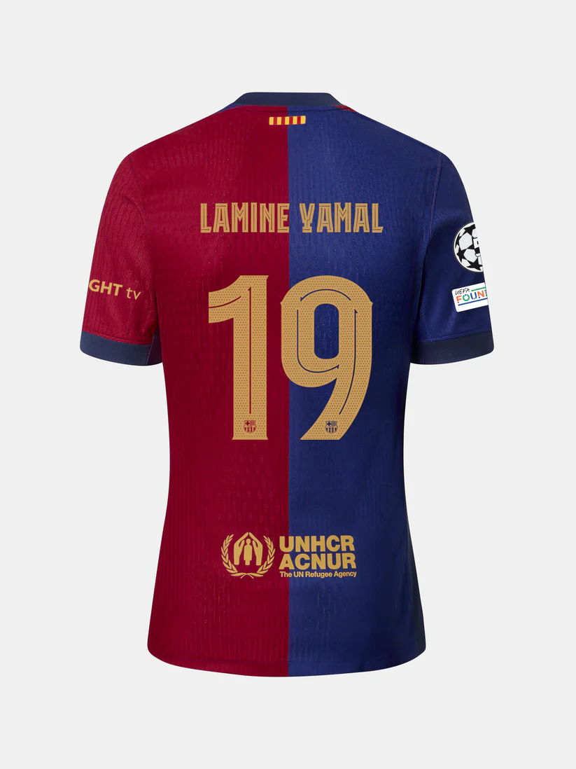LAMINE YAMAL  UCL Men's home jersey 2425 FC Barcelona - Player's Edition