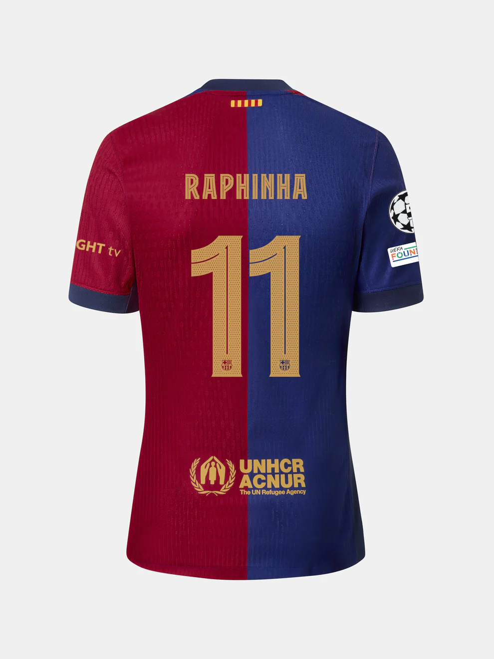 RAPHINHA  UCL Men's home shirt 2425 FC Barcelona - Fan Edition
