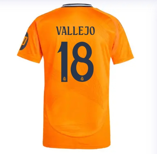 2425 Men's away kit - Orange VALLEJO18
