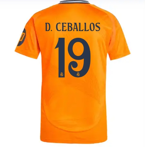 2425 season men's away kit - orange DCEBALLOS19